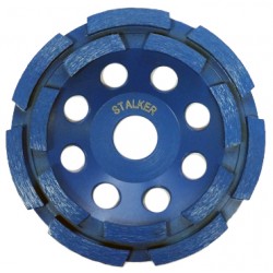 Чашка алмазная 2-x рядная ROTOR Premium 100x16x22,2мм