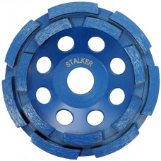 Чашка алмазная ROTOR Premium, 2-x рядная 125x14x22,2мм